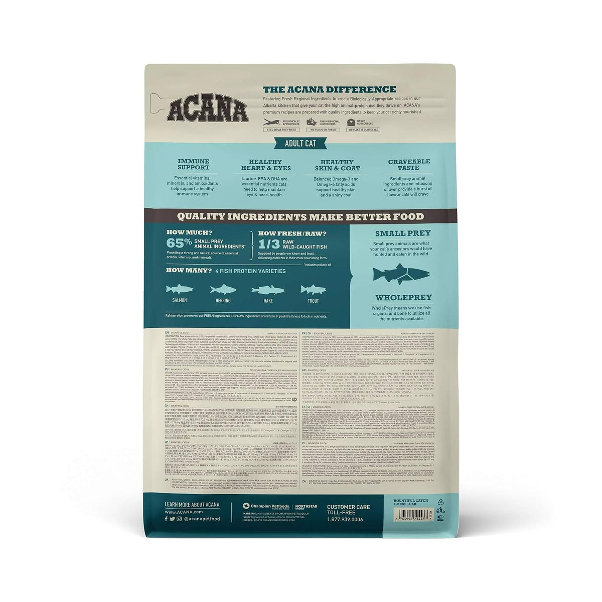 Acana Bountiful Catch Dry Cat Food